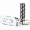 T Bolt Set 20pcs M8x20mm T-Slot Bolts with Hex Nuts - Fireosma-2