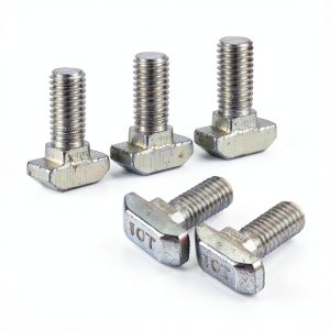 uxcell 20-piece T-Slot Bolts M8x20mm Stainless Steel for 4545 Aluminum-0