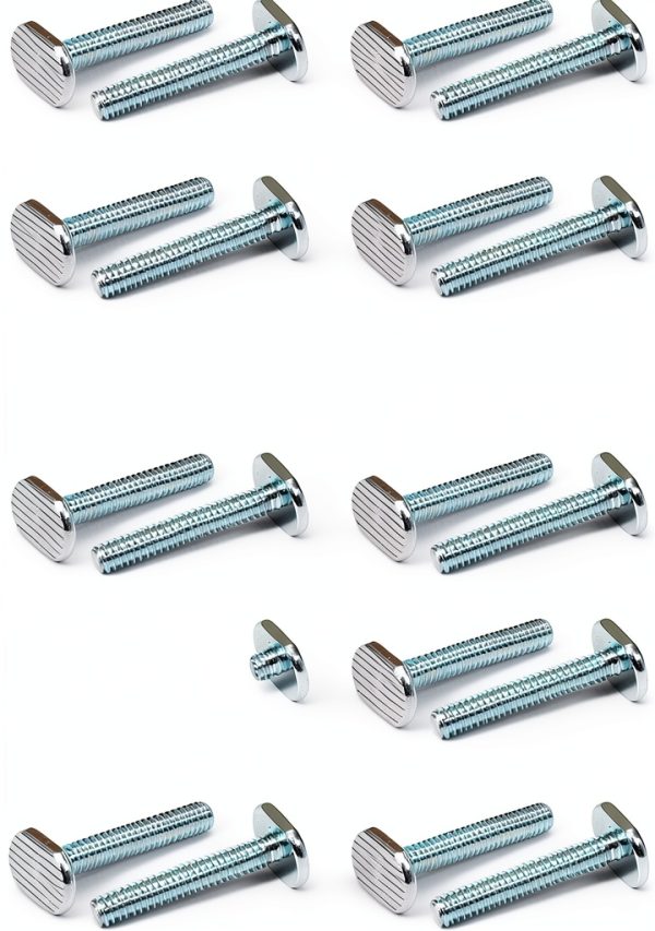 USA Made T Slot Bolts 1/4-20 Thread Size 1.5in 20 Pack by True North-0