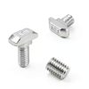 uxcell 20-piece T-Slot Bolts M8x20mm Stainless Steel for 4545 Aluminum-3