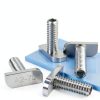 T Bolt Set 20pcs M8x20mm T-Slot Bolts with Hex Nuts - Fireosma-4