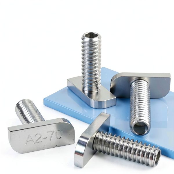T Bolt Set 20pcs M8x20mm T-Slot Bolts with Hex Nuts - Fireosma-4