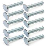 TAODAN 10PCS 1/4"-20 T‑Slot Track Bolts for Woodworking-0