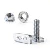 T Bolt Set 20pcs M8x20mm T-Slot Bolts with Hex Nuts - Fireosma-1