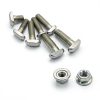 Tanstic M8 T Slot Drop in Bolt Hammer Head Nickel Plated 60pcs Set-3
