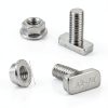 T Bolt Set M8x20mm T Slot Drop-in Bolt Hammer Head Bolts for Aluminum-1