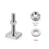 T Slot Bolts 12pcs M6 35mm Square Head Stainless Steel Roof Rack Kit-1