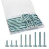 30PCS 1/4"-20 T Track Bolts, Assorted Sizes 1", 1-1/2", 2-1/2" T Slot Bolts, T Bolts for T Track Rail, Woodworking Jigs, Router Table Accessories, Drill Press, CNC Fixtures, Table Saw Sleds-0