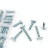 Mardatt 1/4‑20 Thread Tee Bolt Set Zinc‑Plated Carbon Steel T‑Slot-3