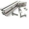 PATIKIL M6 x 25 mm T Slot Bolts 5pcs Stainless Steel Drop-in Stud-3