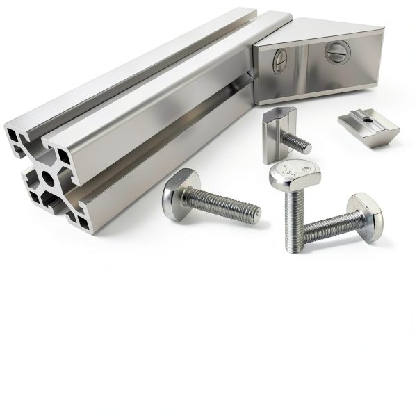 PATIKIL M6 x 25 mm T Slot Bolts 5pcs Stainless Steel Drop-in Stud-3