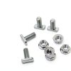 T Bolts M10x25mm T Slot Drop-in Bolt Hammer Head T Bolt with 10 Pcs Hexagon Flange Nuts T Shape Stud Sliding Screw for Aluminum Profile-1